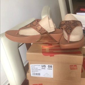 Lulu Leopard Fitflop size 8 NWT